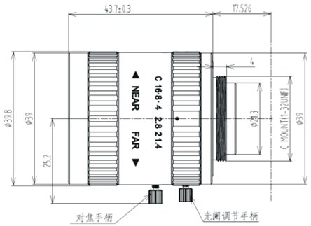 FA3502A定焦工業(yè)鏡頭